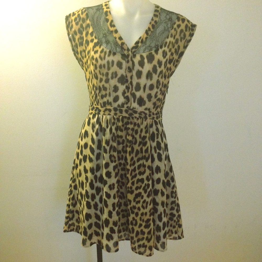 forever21 leopard dress